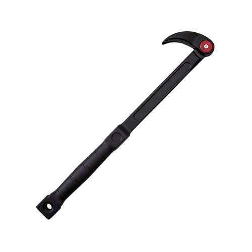 14-Inch Adjustable Pry Bar Heavy Duty 14-Point Indexing Pry Bar High Strength Chrome Vanadium Steel Pry Tool