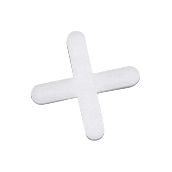 Viking Precision Tile Spacers (White)- with Height 2mm Achieve Flawless Tile Installations with Ease Pack of 100