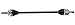 GSP NCV37506 CV Axle Shaft Assembly - Right Front (Passenger Side)