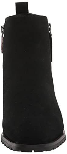 Blondo womens, Samara Ankle Boot, Black Leather, 7.52
