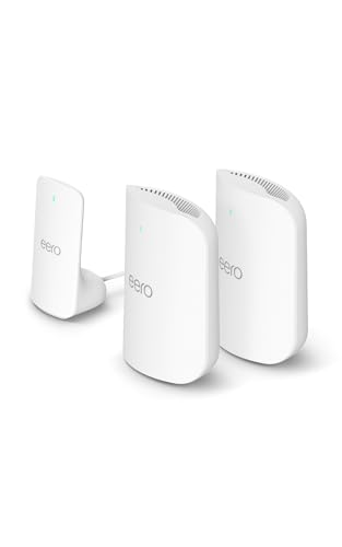 Image of Amazon eero Pro 7 (2-pack) with Amazon eero Signal 4G LTE cellular backup for eero systems