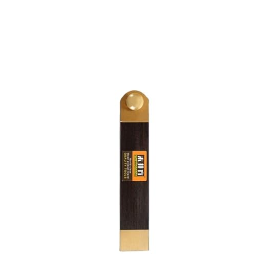 Regla ajustable de ángulo de madera con mango de ébano miniatura 3