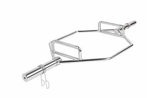 ZEBB 50mm Olympic Hex Trap Bar - Heavy-Duty Steel Construction fo...