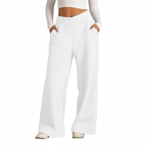 Wide Leg Sweatpants Women High Waisted Baggy Joggers Loose Fit Athletic Sweatpants Soft Lightweight Joggers 2025