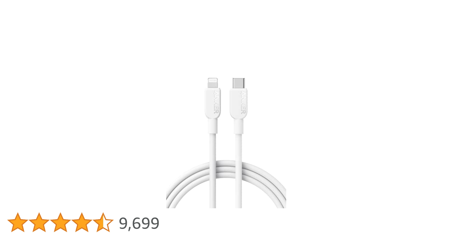 Amazon.co.jp: Anker 310 USB-C & ライトニング ケーブル MFi