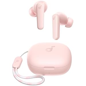Soundcore P20i Wireless Bluetooth Earphones by Anker, Wireless Bluetooth 5.3 Headphones, 10 mm Drivers, Low Bass, 30 H Playback, IPX5 Waterproof, EQ Via App, 2 Microphones, Single Earphone M