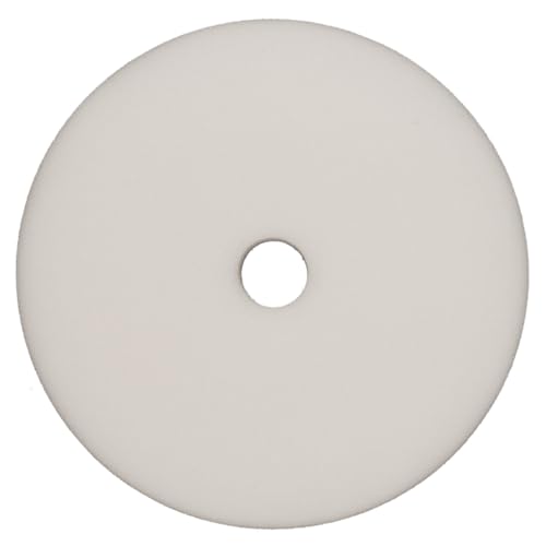 Image of RUPES 9.DA150S Pack of 24 White D-A Ultra-Fine Polishing Foam Pads 150mm | Ideal for Paint Correction & Gloss Enhancement | Extremely Fine Defect Removal | Compatible with 5 inch Backing Plate