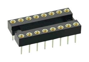 Harwin Connector, Dip Socket, 28 Position, Pc Board - D2828-42