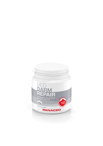 Panaceo Med Darm Repair: Veganes Medizinprodukt, bei einer löchrigen Darmwand, Kapseln, 100 Stk.