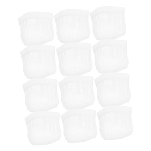 ABOOFAN 20pcs Disposable Chef Hats Lightweight Cap for Professional Chefs Comfortable Kitchen Use for Restaurants Bakeries and Home Cooking
