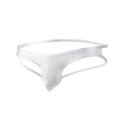 Mens Silky Smooth Open Back Jockstraps Bulge Pouch Undies4