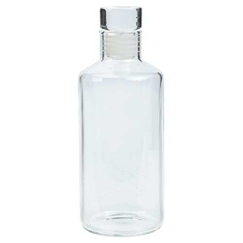 Carafe Juice Bottles Milk Tea Container Transparent Bottles Jars Juice Containers Clear Container with Lid Transparent Milk Bottles Cold Milk Bottles Glass Juice Bottle Cloth GRIRIW