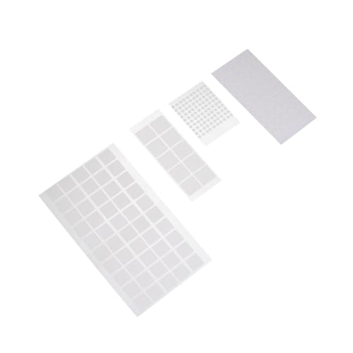 OSALADI Removable Double Sided Tape Double Stick Adhesive Dots Acrylic Wall Adhesive No Sticky Tape for Paper Wood