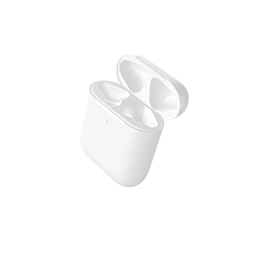 Replacement Charging Case Compatible with AirPods 1 2, Charging Case for Airpod 1st/2nd Generation Only with Bluetooth Pairing Sync Button Without Earbuds (White)