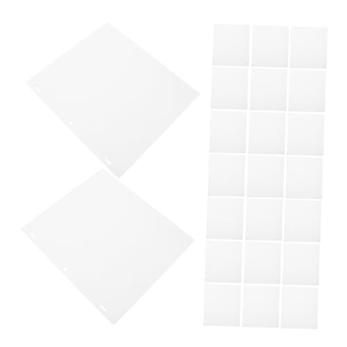 Yardwe 200pcs Animation Positioning Paper Trace Paper for Artists Drawing Three Hole Design Animation for Artists Students