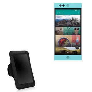 BoxWave Case Compatible with Nextbit Robin - Sports Armband, Adjustable Armband for Workout and Running for Nextbit Robin - Jet Black