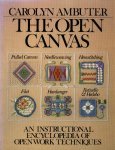 Open Canvas, instructional Encyclopedia of open work Techniques B000NDCU7U Book Cover