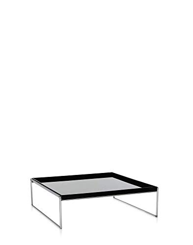 Kartell TRAYS Table/Chariot, noir