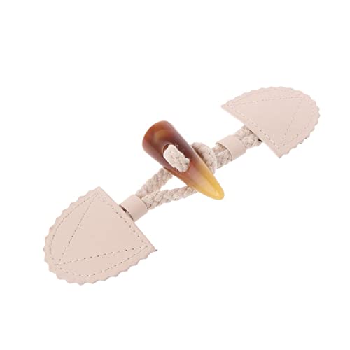 xlygood 5 pièces rétro Corne de Boeuf Couture Boutons à Bascule pour Manteau Veste Tricots Cardigan Bricolage vêtements Accessoire Artisanat Cover