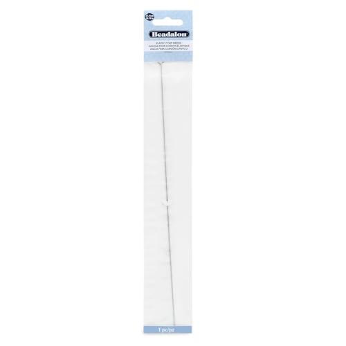 Aguja de cordón elástico Beadalon original para crear pulseras cómodamente