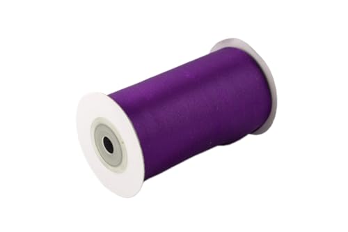 Creativery 10m Rolle Satinband 100mm Tischband Tischläufer Satin Stoff Tischdeko Party Hochzeit Geburtstag lila Purpur