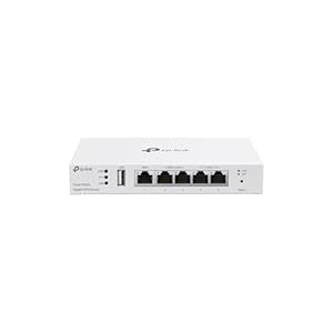 TP-Link Festa FR205 Gigabit VPN Gateway, ohne WiFi, 5× Gigabit-Ports, 1× USB WAN-Port, unterstützt IPSec, PPTP, L2TP und OpenVPN, Kostenlose Cloud-Verwaltung, Business-Level-Qualität