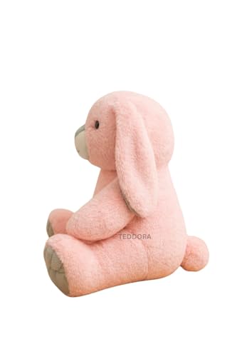 Image of Paw Rabbit Soft Toy for Girls Boys Kids,Pink,Rabbit Bunny Animal Plush Stuffed Baby Teddy Gift Birthday, 30 cm
