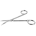 Cole-Parmer Essentials Scissor, Dissecting Curved, 130mm