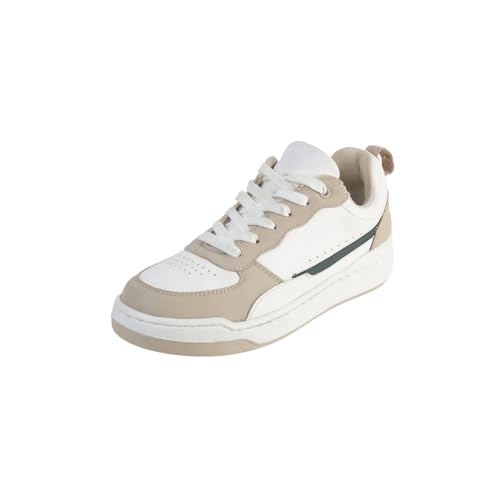 Image of Metro Women Faux Leather Fashion Sneaker Shoes