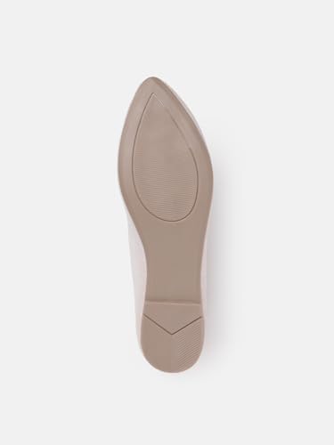 Image of Marc Loire Women's Slip-On Embellished Flat Ballerina Shoes for Casual Wear, Party and Formal Occasions