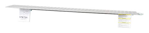 vestil e-4824 aluminum economizer dock plate usable 48 in x 24 in 38 in plate thickness 5200 lb capacity