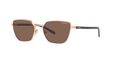 Vogue Eyewear Woman Sunglasses Gunmetal Frame, Dark Green Lenses, 53MM2