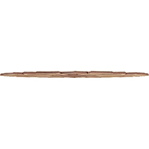 Image of Ekena Millwork 18 inchOD x 6 3 /8 inchID x 3 /8 inchT Augustus Wood Fretwork Pierced Ceiling Medallion, Red Oak