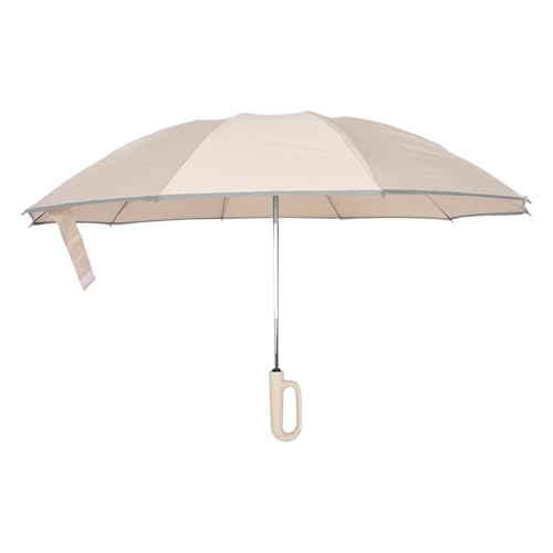 GALPADA Paraguas Resistente al Viento Hebilla de Anilla, Automático y Plegable, Material de Nylon y Acero, Diseño Invertido para Viajes y Actividades al Aire Libre