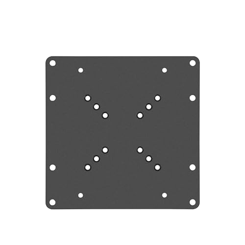 perfectHD Adaptador VESA Universal VESA 50x50 a 200x200, 1 Pieza, Negro