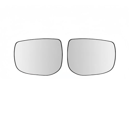 Lentille en verre de rétroviseur chauffante par paire pour Subaru