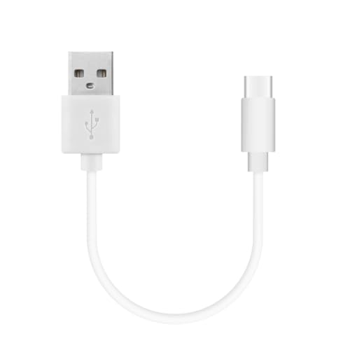 Geekria USB Headphones Short Charger Cord Compatible with Yamaha, Logitech, Sony, Bose, B&W, Skullcandy, Marshall, Jabra, Corsair, USB Replacement Power Fast Charging Cable (1ft / 30 cm)