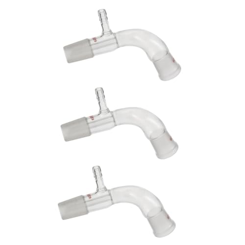 Gatuida 3 Uds Química Cristalería Herramientas De Laboratorio Equipo De Destilación Adaptador De Destilación Receptor Para Aparatos De Destilación Tubo De Destilación De Vidrio Gatuida 3 Uds Química Cristalería Herramientas De Laboratorio Equipo De Destilación Adaptador De Destilación Receptor Para Aparatos De Destilación Tubo De Destilación De Vidrio