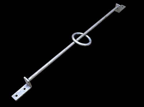 Dock Hardware Galvanized 4' Tide Guide & Ring Set DH TGS