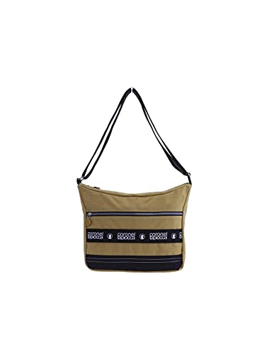 Coronel Tapioca - Bolso bandolera mujer - Bolso mujer - Bolsos bandolera mujer - Bolsos de mujer bandolera casual gran capacidad con 2 cremalleras exteriores - Bandolera Albertina