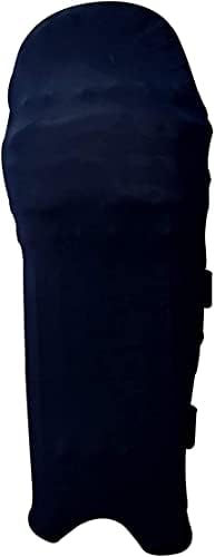 Skyhi Colored Cricket Batting Pads Covers - Leg Guards Clads - Leg Guard Skin (Navy Blue)