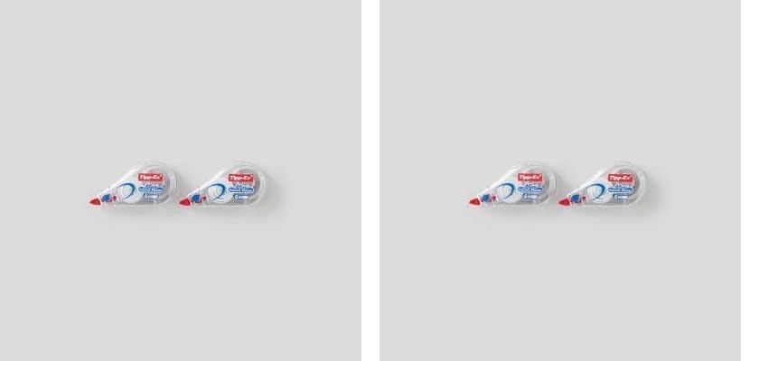 BIC Tipp-Ex Mini Pocket Mouse - Cinta correctora (2 unidades) (Paquete de 2)