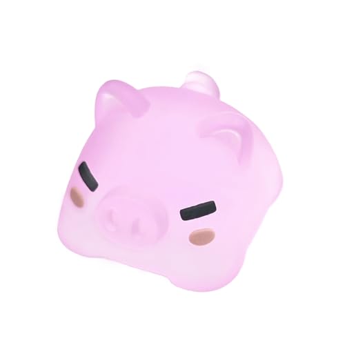Cute Cartoon Pig Artisan Resin Keycaps for Mechanical Keyboard