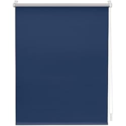 Estor 80 Cm Wohn-Guide RKV.080.150.09 - Persiana Enrollable y Estor de 80 cm x 150 cm, Color Plateado y Azul
