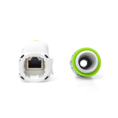 FASTCABLING Kit Extensor PoE Exterior 300M, Extensor PoE de Largo Alcance hasta 1500 pies, IEEE802.3af/at/bt, 60W Máx. Potencia, 10/100Mbps, IP67 Impermeable para Enterrar Directamente, Extiende Energía y Datos para Cámaras IP miniatura 6