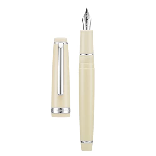 Jinhao 82 �A�C�{���[�z���C�g�A�N�������N�M�A�C���W�E���׎��y����N���V�b�N�f�U�C�����炩�ȕM�L�y���A�C���N�R���o�[�^�[�t��(�V���o�[�g����)�B