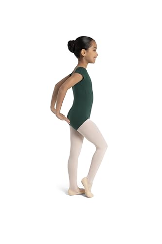 Capezio Short Sleeve Leotard - Girls, Hunter, Medium3