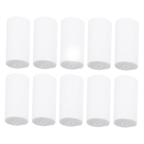 Rollo de gasa desechable 10 piezas blanco para entrenamiento de cuidado de heridas miniatura 1