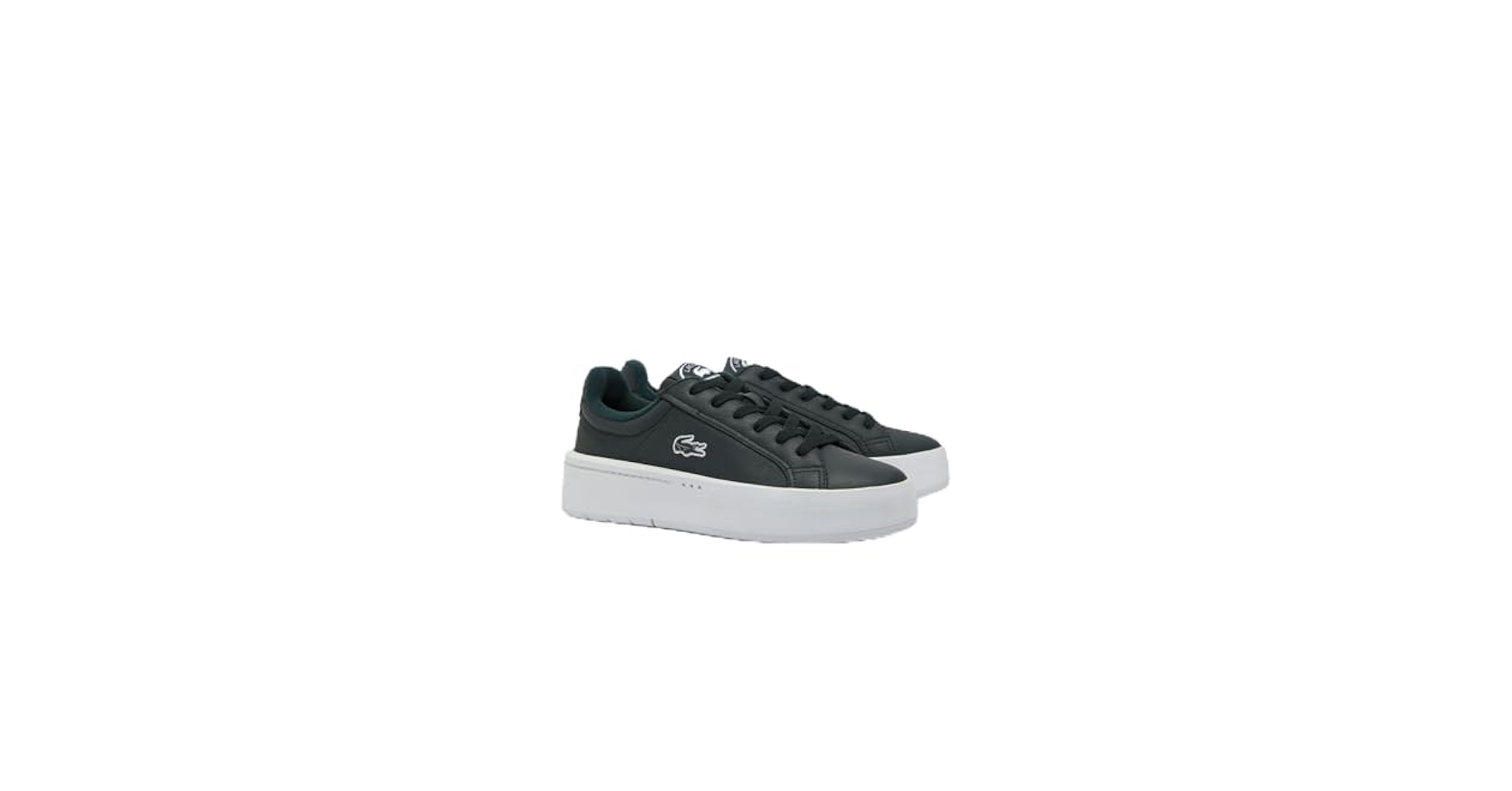 Amazon.com | Lacoste Womens Carnaby Platform Sneaker, BLK