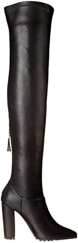 Madden Girl Women's Signal Fashion Boot, Black Paris, 8 | Image 5